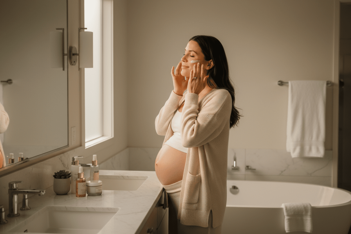 Pregnancy-Safe Skincare: Ingredients to Avoid & Safe Swaps - SkincareEssentials