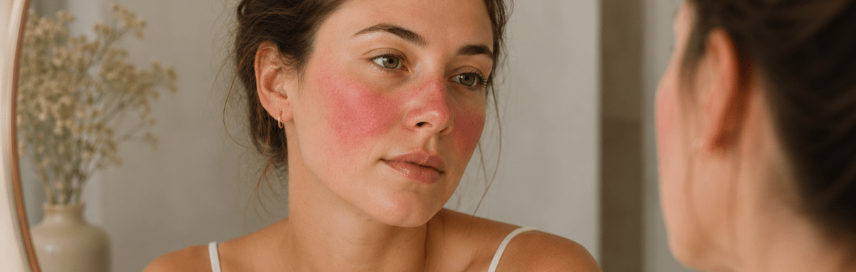 What Does Rosacea Look Like? Signs + How to Reduce the Redness - SkincareEssentials
