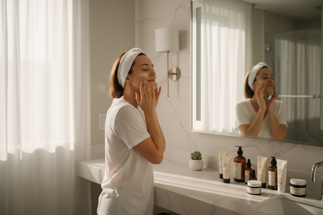 5-Minute Morning Routine for Brighter, Fresher Skin
