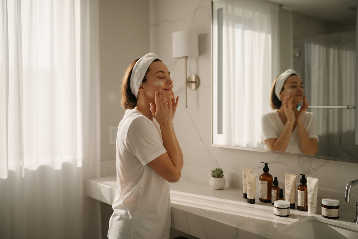 5-Minute Morning Routine for Brighter, Fresher Skin