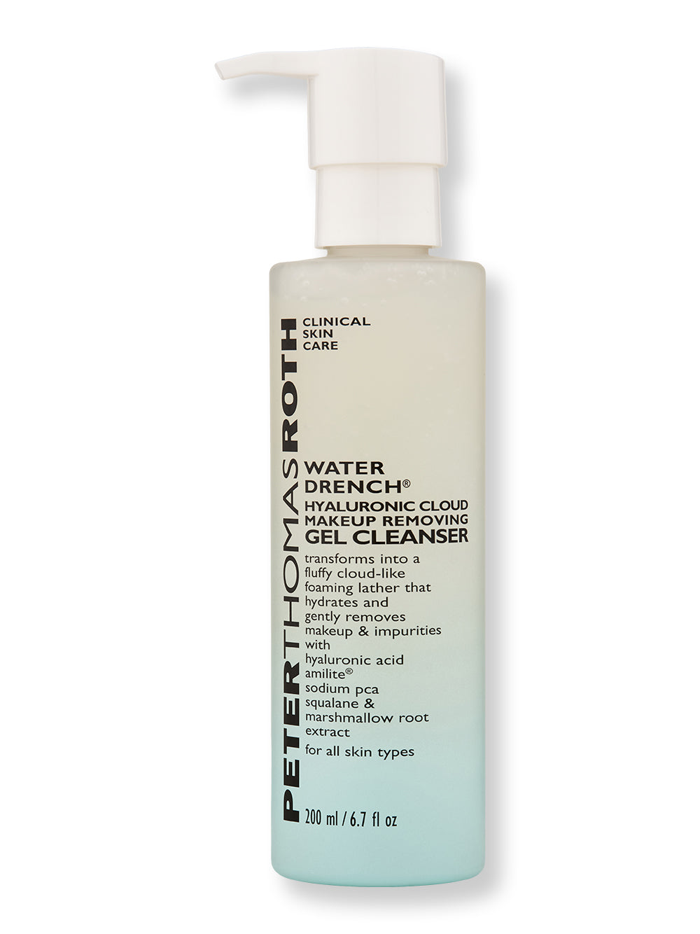 Peter Thomas Roth Water Drench® Hyaluronic Cloud Makeup Removing Gel Cleanser