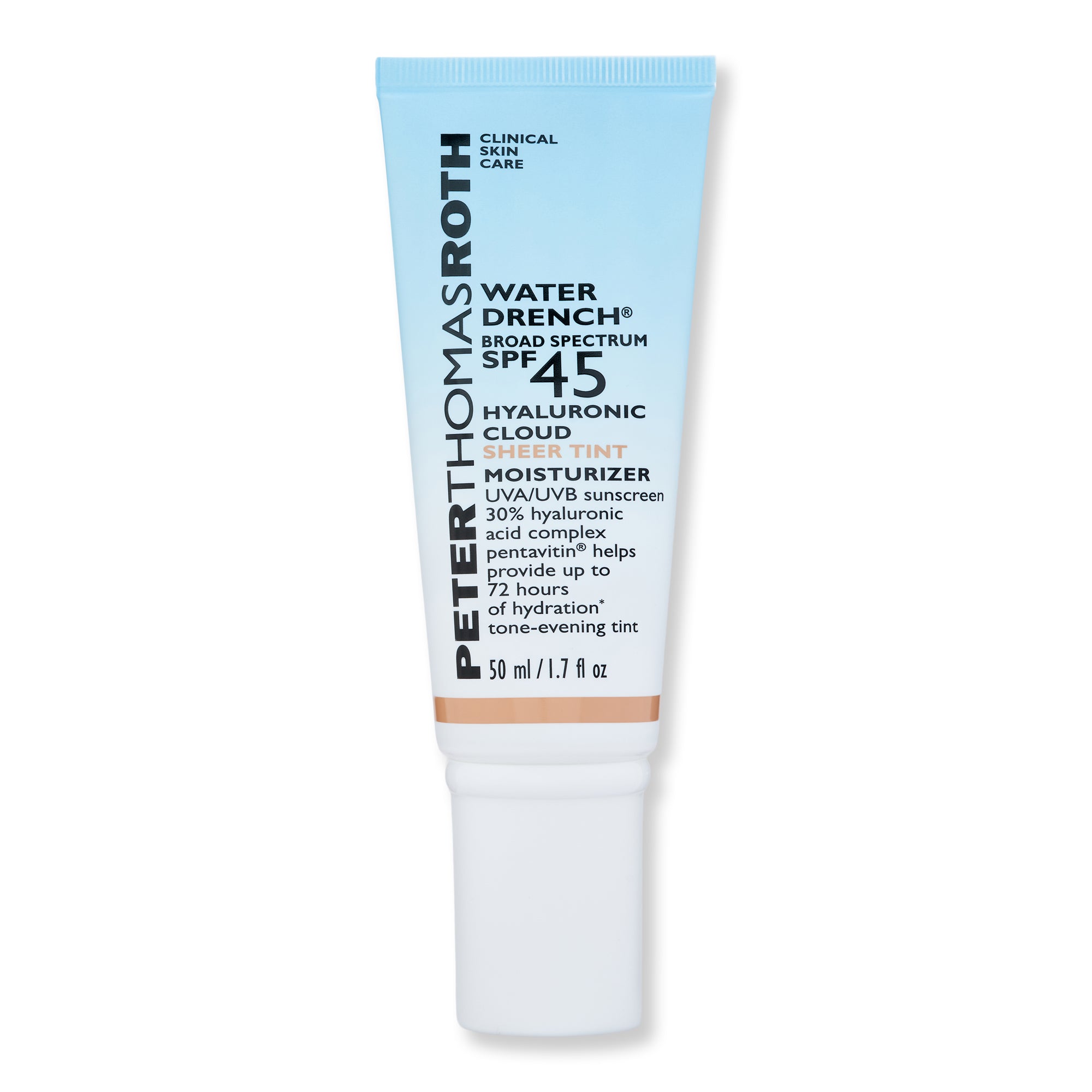 Peter Thomas Roth Water Drench Broad Spectrum SPF 45 Hyaluronic Cloud Sheer Tint Moisturizer