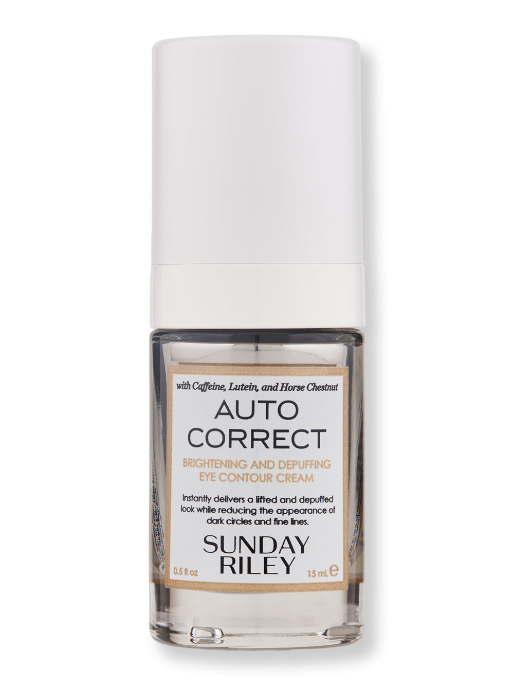 Sunday Riley Auto Correct Brightening and Depuffing Eye Contour Cream - SkincareEssentials