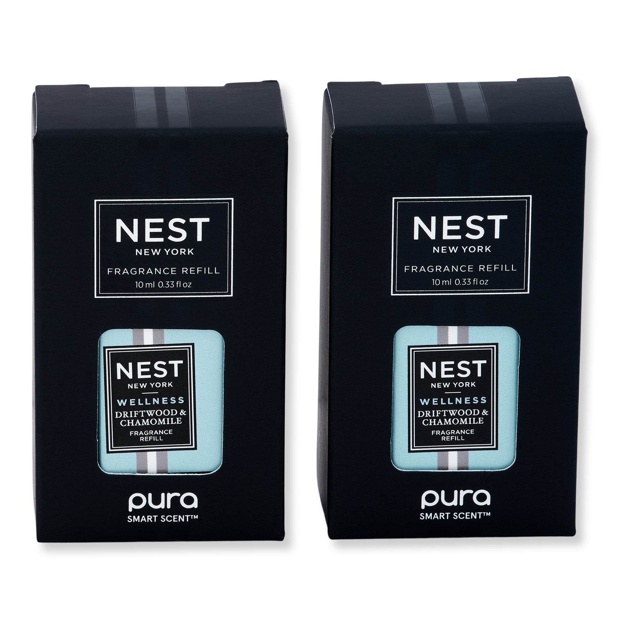 NEST New York Driftwood & Chamomile Refill Duo for Pura Smart Home Fragrance Diffuser