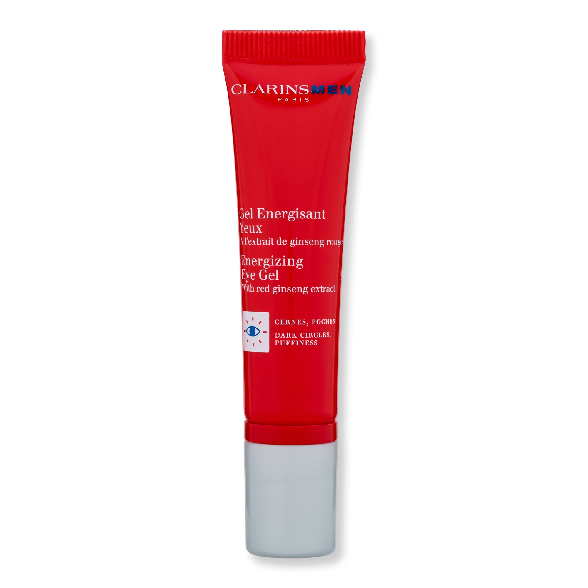Clarins Men Energizing Roll-on Eye Gel for Dark Circles + Puffiness