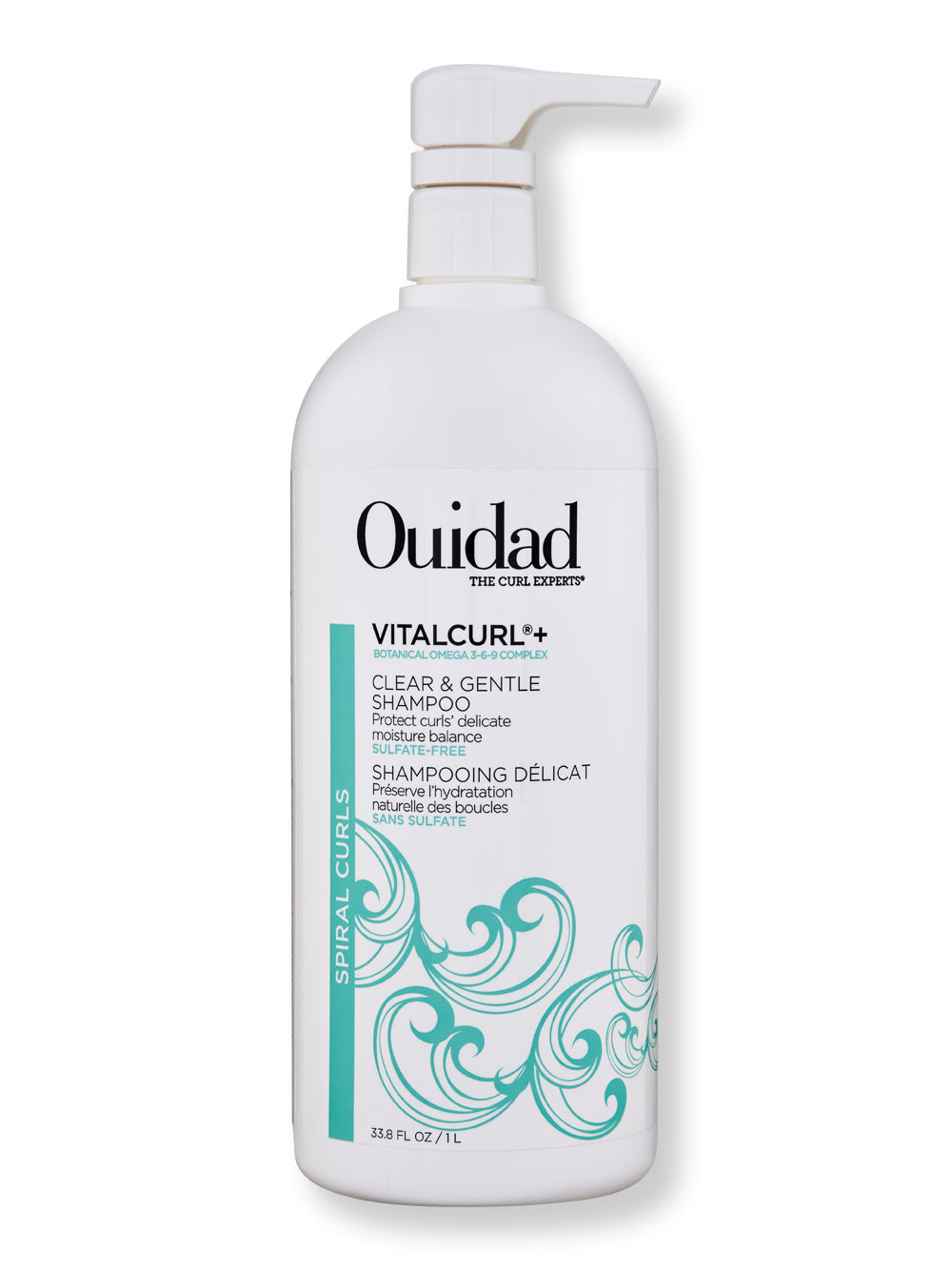 Ouidad VitalCurl+ Clear & Gentle Shampoo 33.8oz