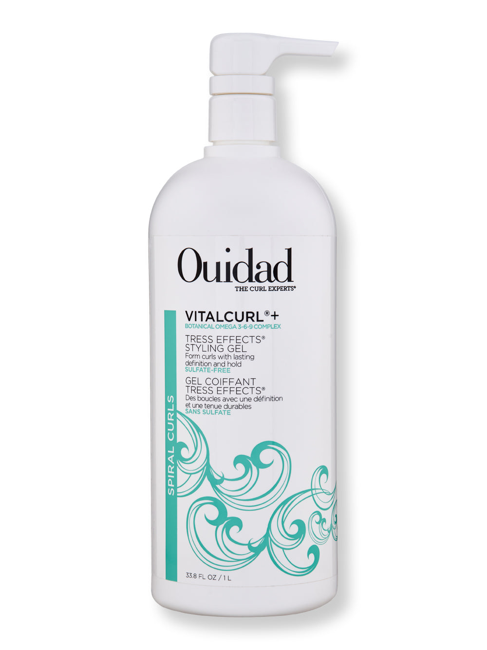 Ouidad VitalCurl+ Tress Effects Styling Gel 33.8oz