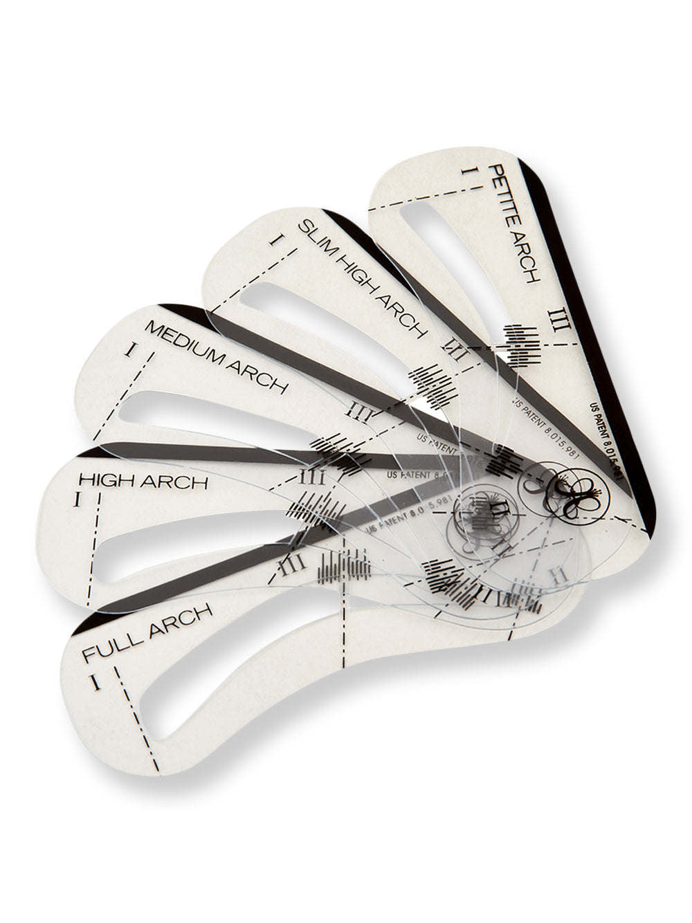 Eyebrow Stencils 5pk