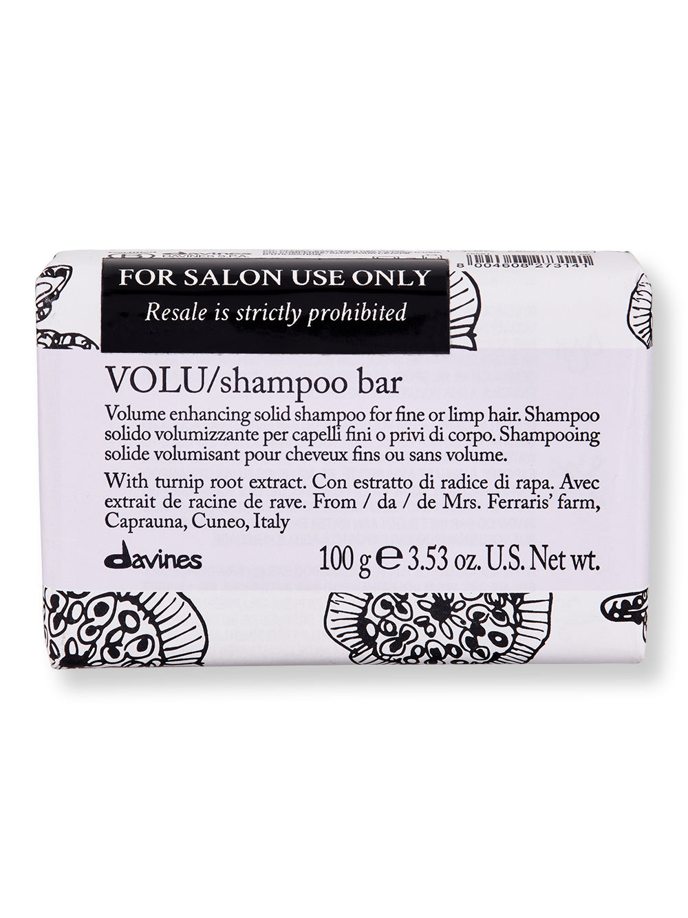 Davines Shampoo Bar Volu