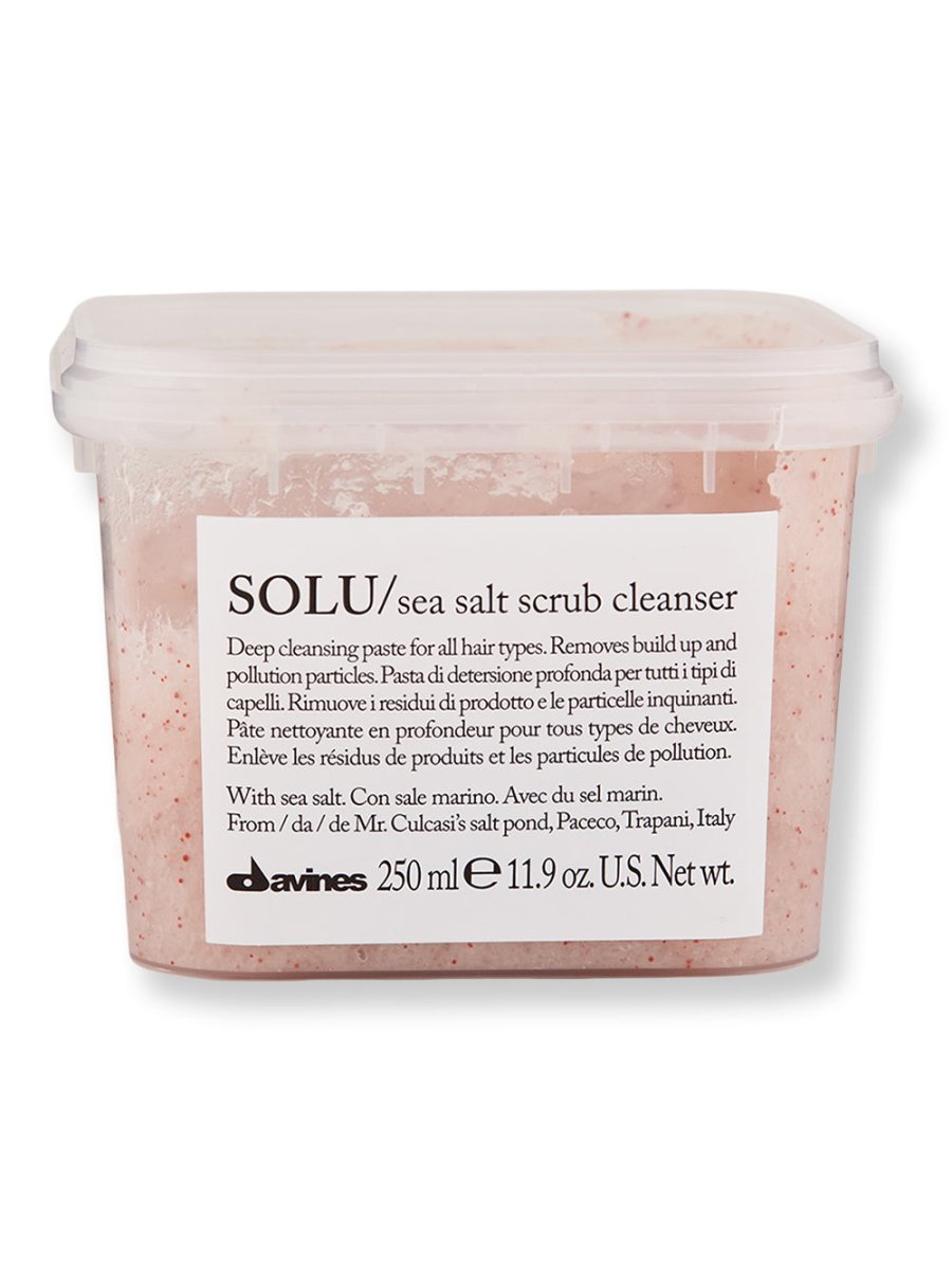Davines Solu Sea Salt Scrub Cleanser - SkincareEssentials