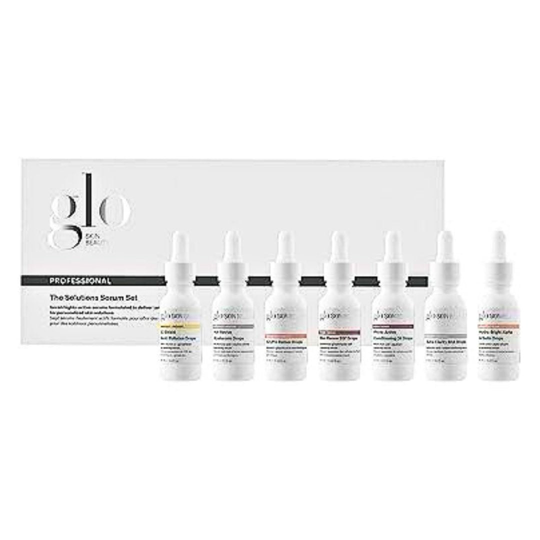 Glo Skin The Solution Serums Set - SkincareEssentials