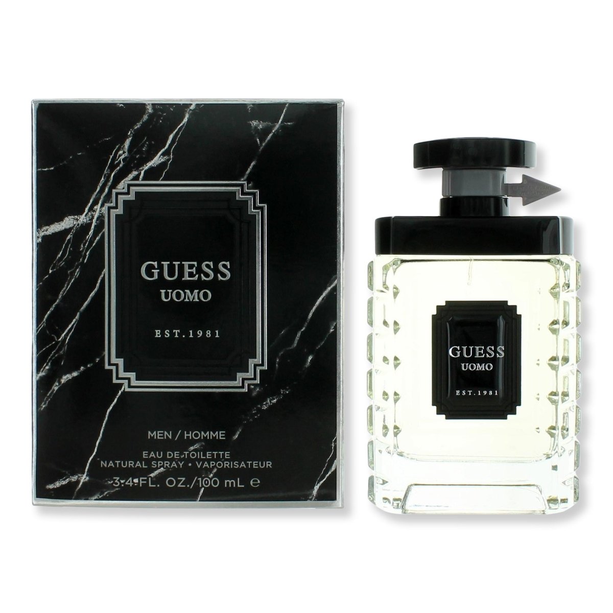 Guess Uomo Eau De Toilette Spray for Men - SkincareEssentials