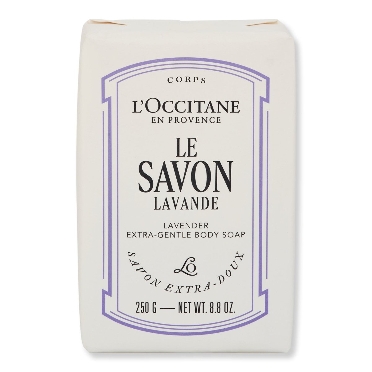 L'Occitane Le Savon Lavender Extra - Gentle Body Soap - SkincareEssentials
