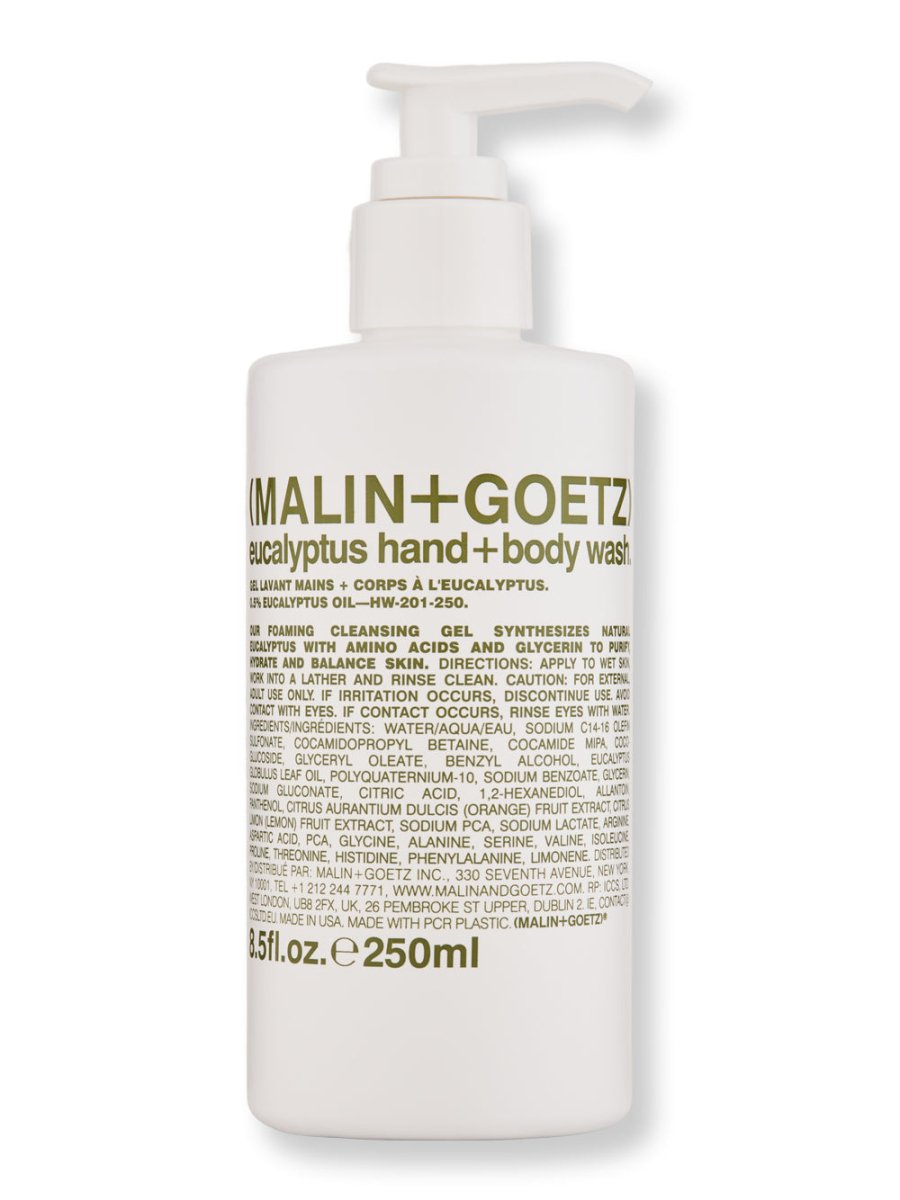 Malin + Goetz Eucalyptus Hand+Body Wash - SkincareEssentials