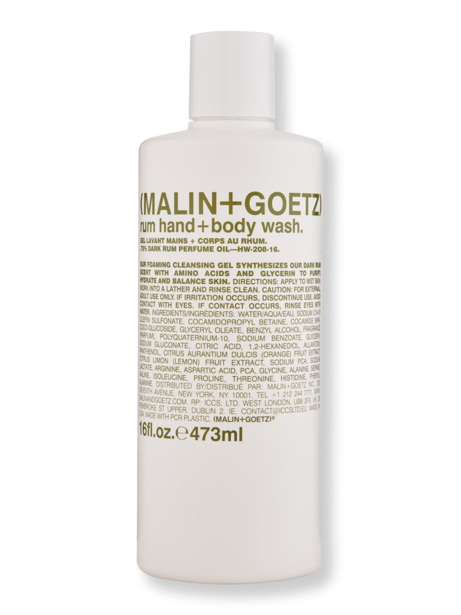 Malin + Goetz Rum Hand+Body Wash - SkincareEssentials
