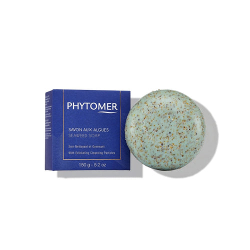 Phytomer - SEAWEED SOAP WITH EXFOLIATING CLEANSING PARTICLES 150 G / BOX OF 12 - SkincareEssentials