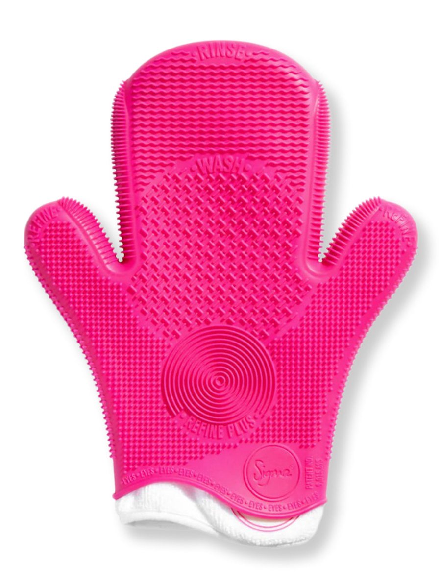 Sigma 2X Sigma Spa Brush Cleaning Glove Pink - SkincareEssentials