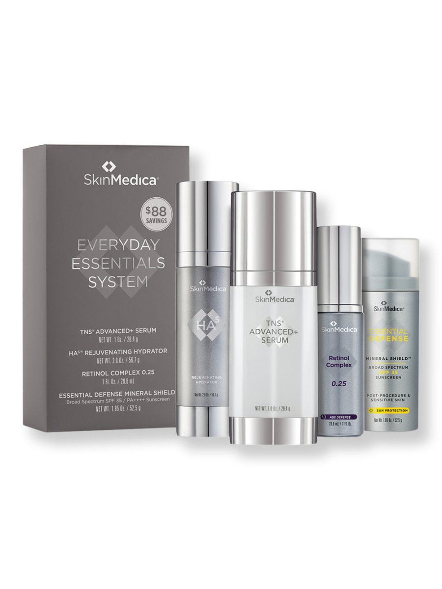 SkinMedica Everyday Essentials System with TNS Advanced+ Serum - SkincareEssentials