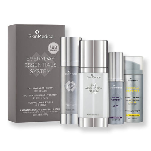 SkinMedica Everyday Essentials System with TNS Advanced+ Serum - SkincareEssentials