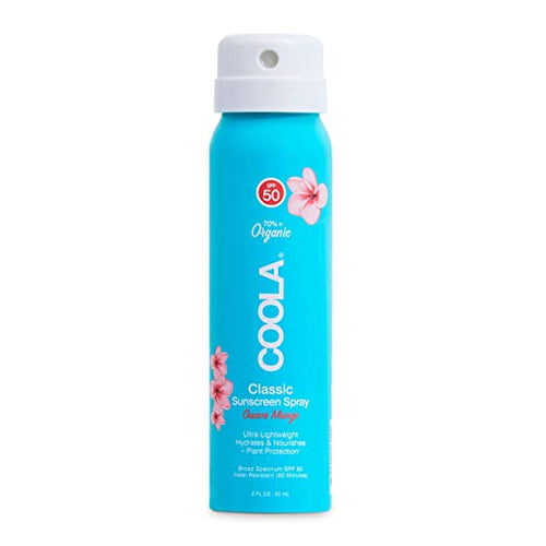 COOLA - Travel Classic Sunscreen Spray SPF 50 - 60 ml - SkincareEssentials