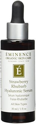 Eminence Organic Skin Care Strawberry Rhubarb Hyaluronic Serum 1 oz - SkincareEssentials