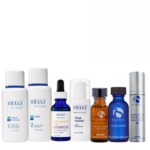 Obagi + iS Clinical Total Skin Rejuvenation Bundle - SkincareEssentials