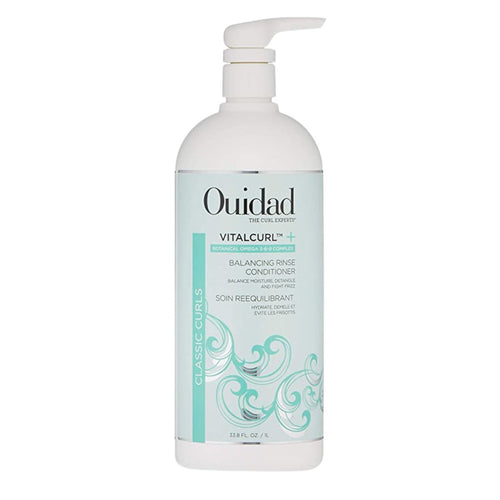 Ouidad VitalCurl+ Balancing Rinse Conditioner 33.8 oz - SkincareEssentials
