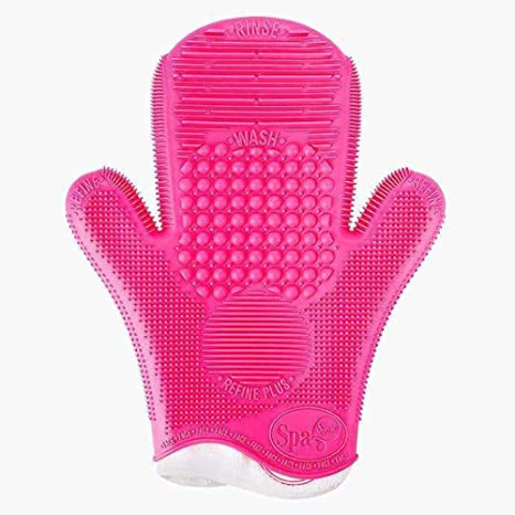 Sigma 2X Sigma Spa Brush Cleaning Glove Pink - SkincareEssentials